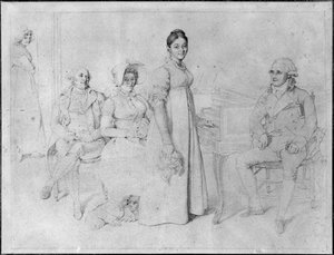The Forestier Family (grafit på papper) (se även 233241)